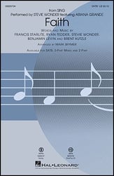 Faith SATB choral sheet music cover